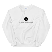 Load image into Gallery viewer, i&#39;m not american | sweatshirt | french ♀