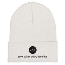 Load image into Gallery viewer, i&#39;m not american | beanie | indonesian