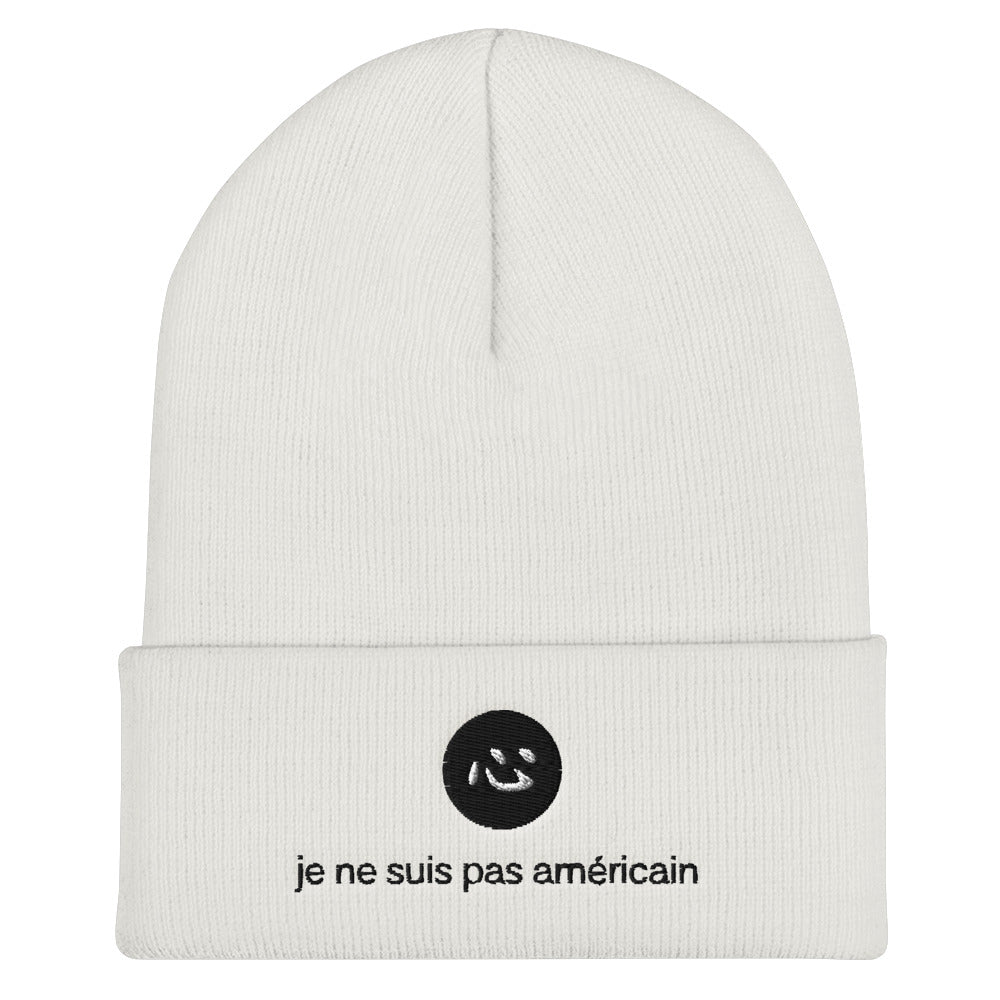 i'm not american | beanie | french