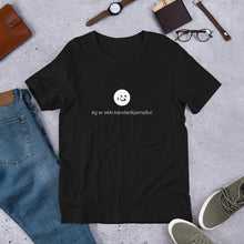 Load image into Gallery viewer, i&#39;m not american | t shirt | icelandic